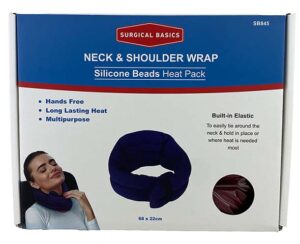 Surgical Basics Heat Pack Neck Cushion Silicone Polar Fleece
