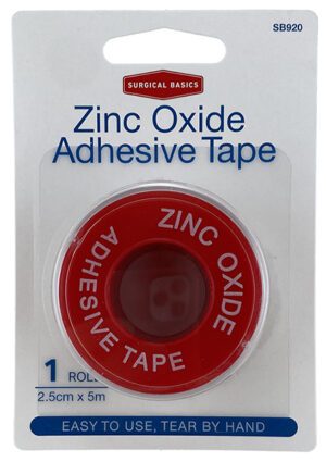 Surgical Basics Zinc Oxide Tape (2.5cm X 5m)