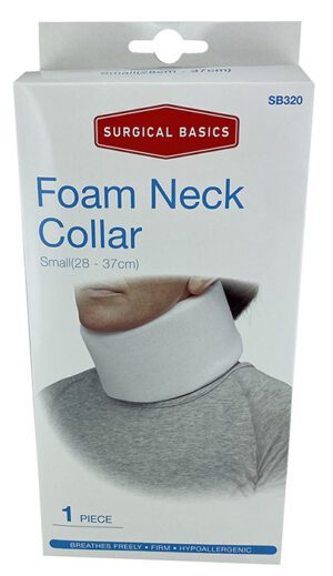 Surgical Basics Soft Collar White Small 28-37cm