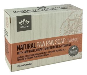 Nelum Natural Soap Paw Paw 100g