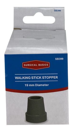 Surgical Basics Walking Stick Stopper Grey 19mm