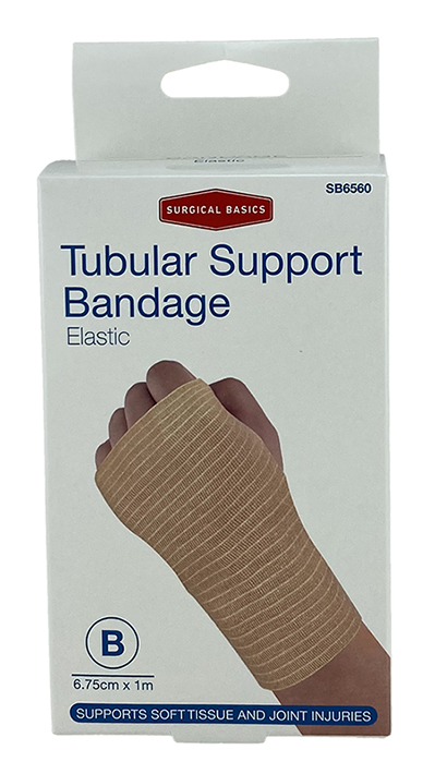 Surgical Basics Tubular Bandage Size B (6.5cm X 1m)