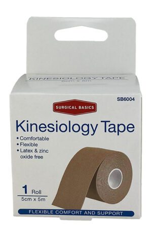 Surgical Basics Kinesiology Tape Tan 5cm X 5m
