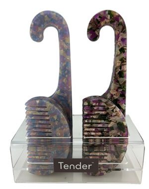 Tender Marble Comb (6x4 Styles) Display Of 24
