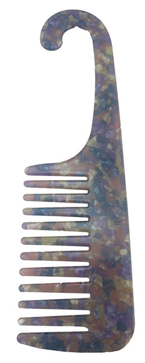 Tender Shower Comb Light Marble 23cm 6 Pack